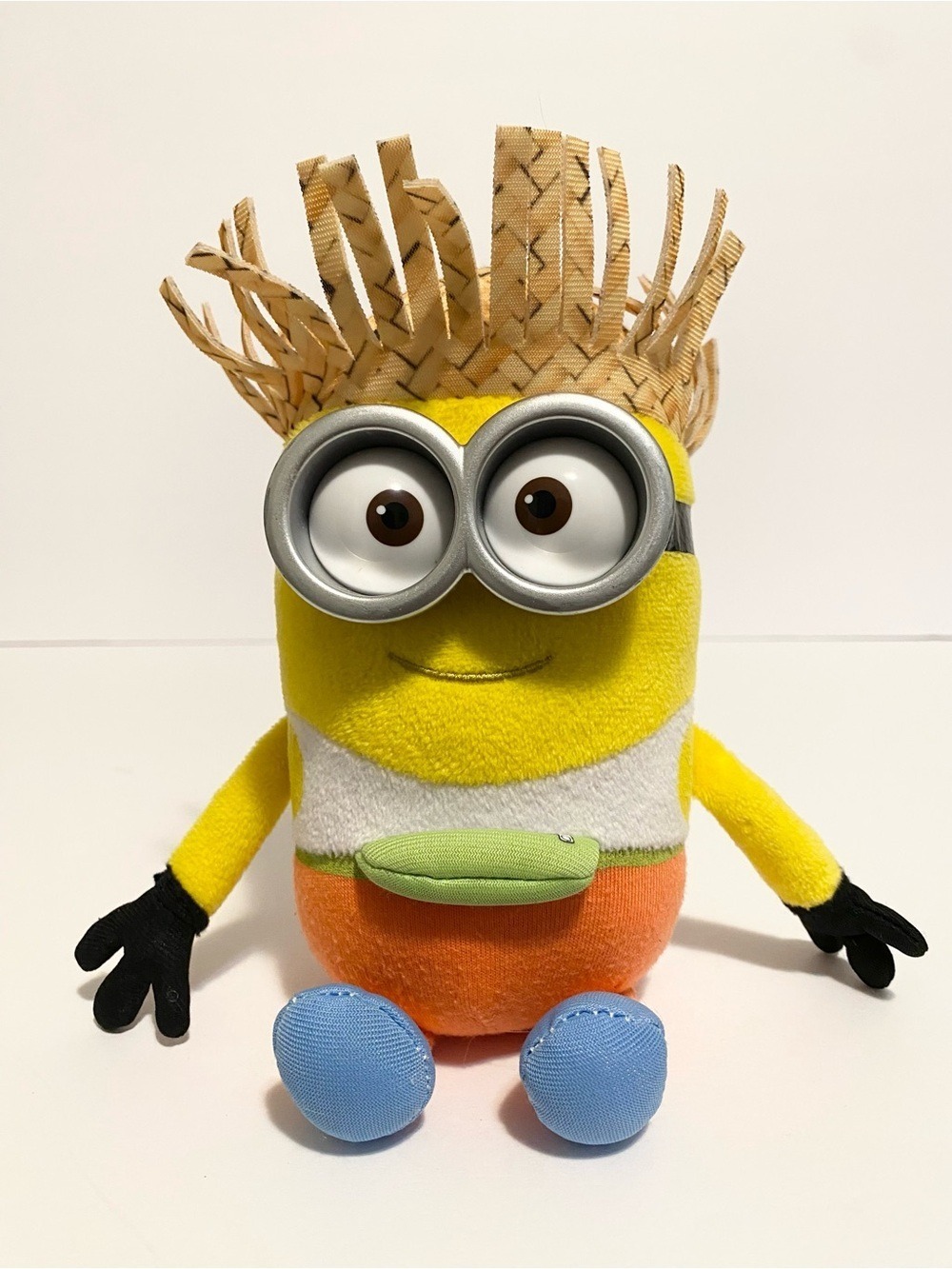 TY Beanie Despicable Me 3 Minion Tourist Dave Plush 7” Stuffed Animal Toy